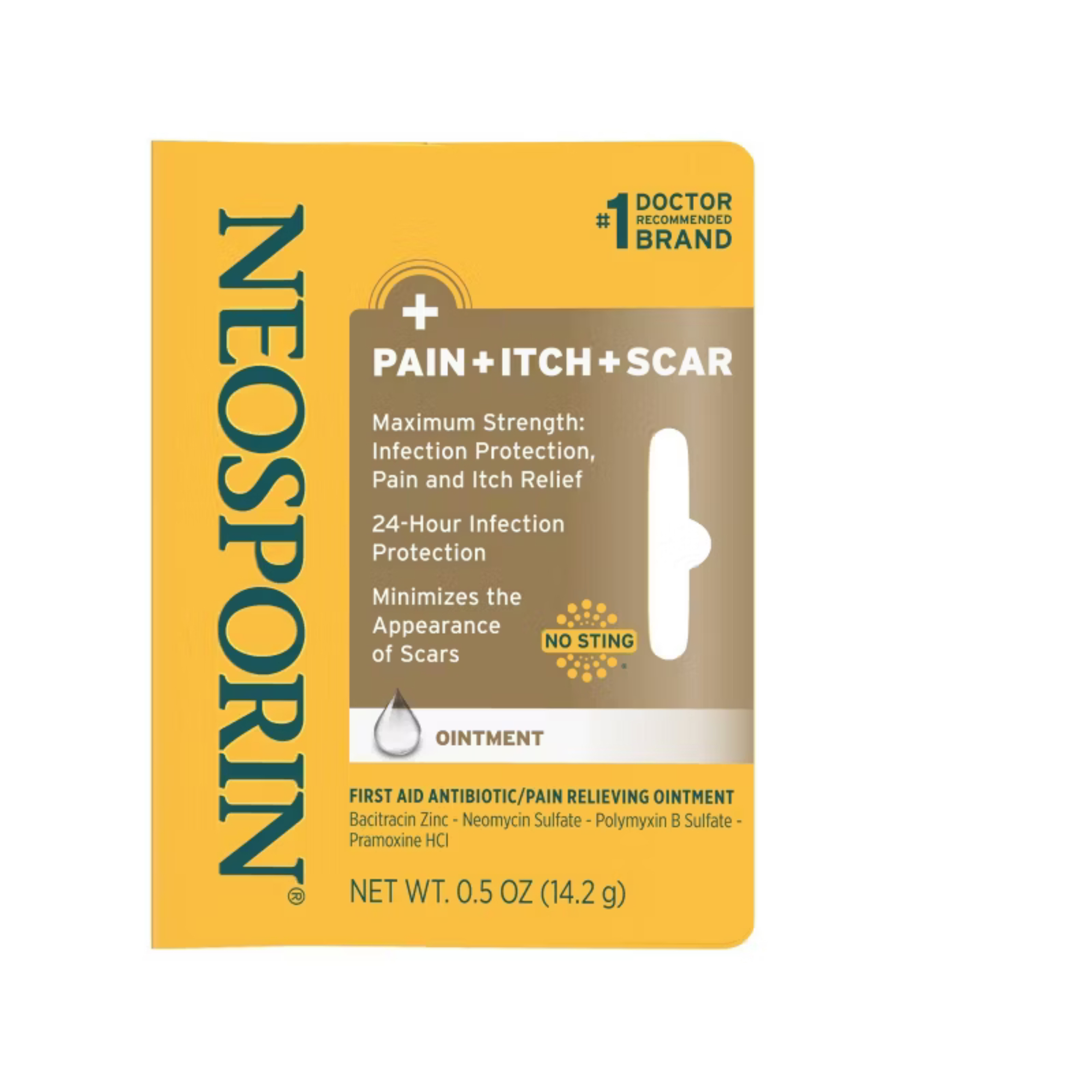 Target Neosprin first aid antibiotic and pain relieving ointment