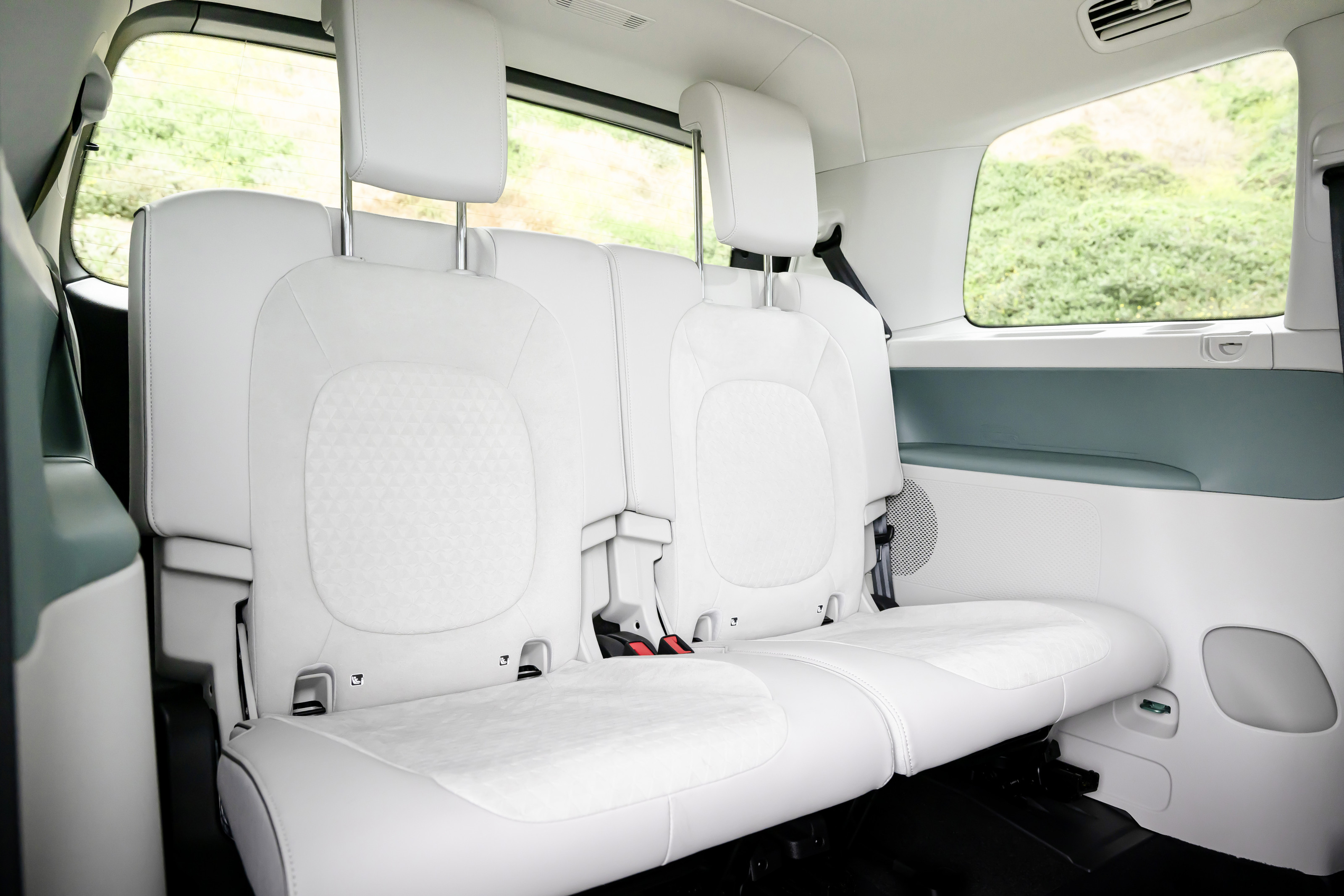 The third row of seats can easily accommodate adults