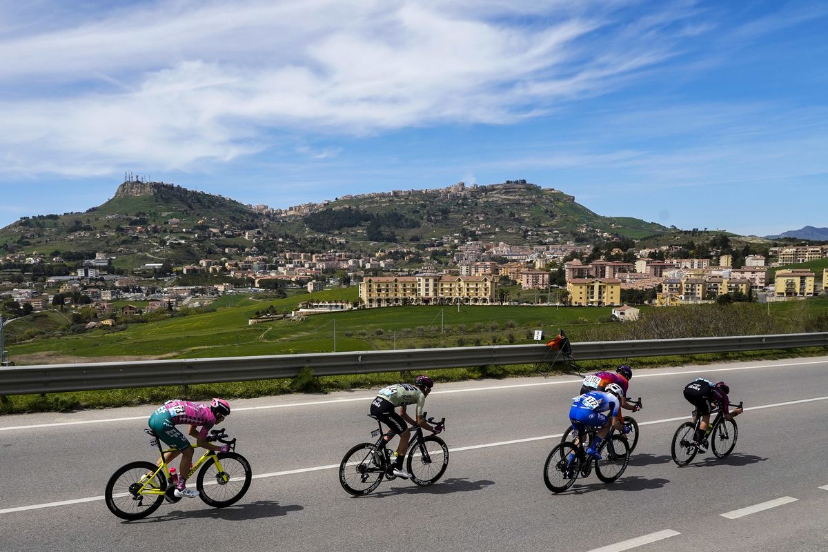 Giro di Sicilia 2022 3rd Edition 2nd stage Palma di Montechiaro Caltanissetta 152 km 13042022 Scenery photo Massimo FulgenziSprintCyclingAgency2022
