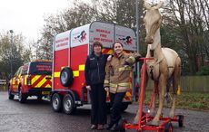 fire service model horse