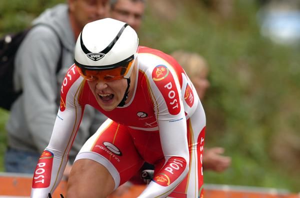 The fourth place finisher at U23 time trial Worlds - Lasse Norman Hansen (Denmark)