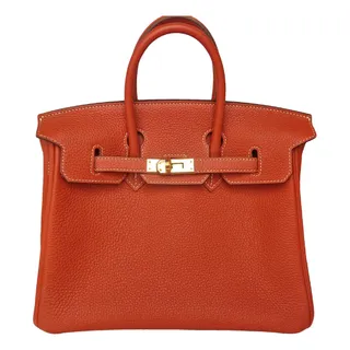 Hermès, Preloved Birkin 25 Leather Handbag