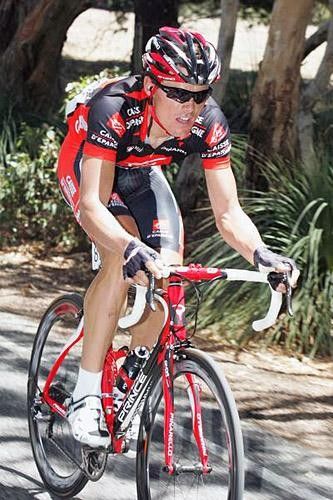 Luis S&aacute;nchez (Caisse D'Epargne) "prepared for Paris-Nice" in stage five of the Tour Down Under