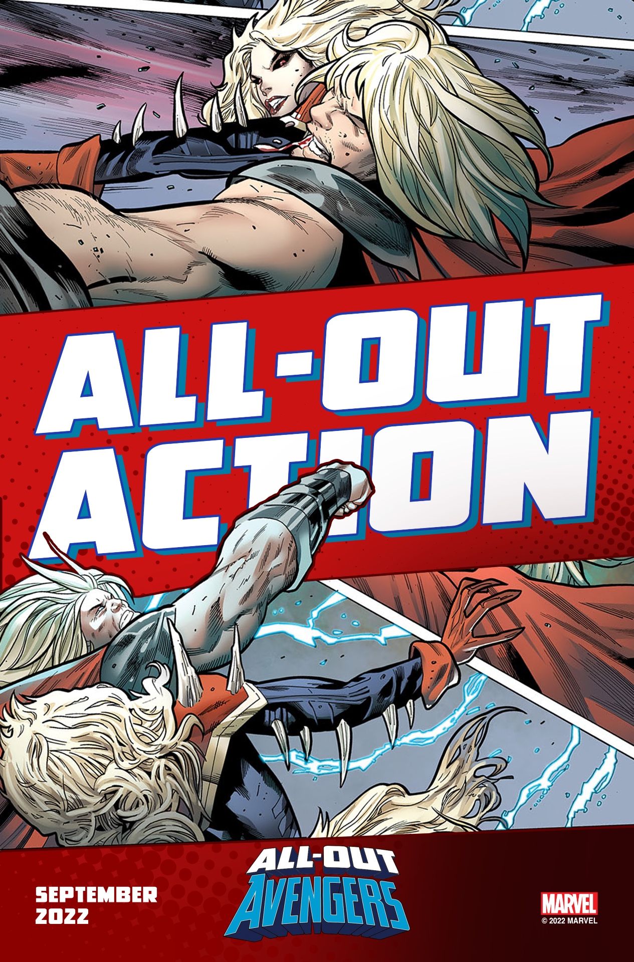 All-Out Avengers promo art