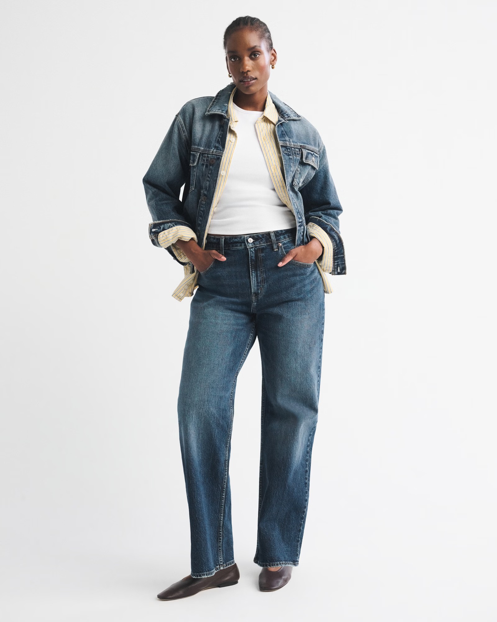 Curve Love High Rise 90s Relaxed Jean