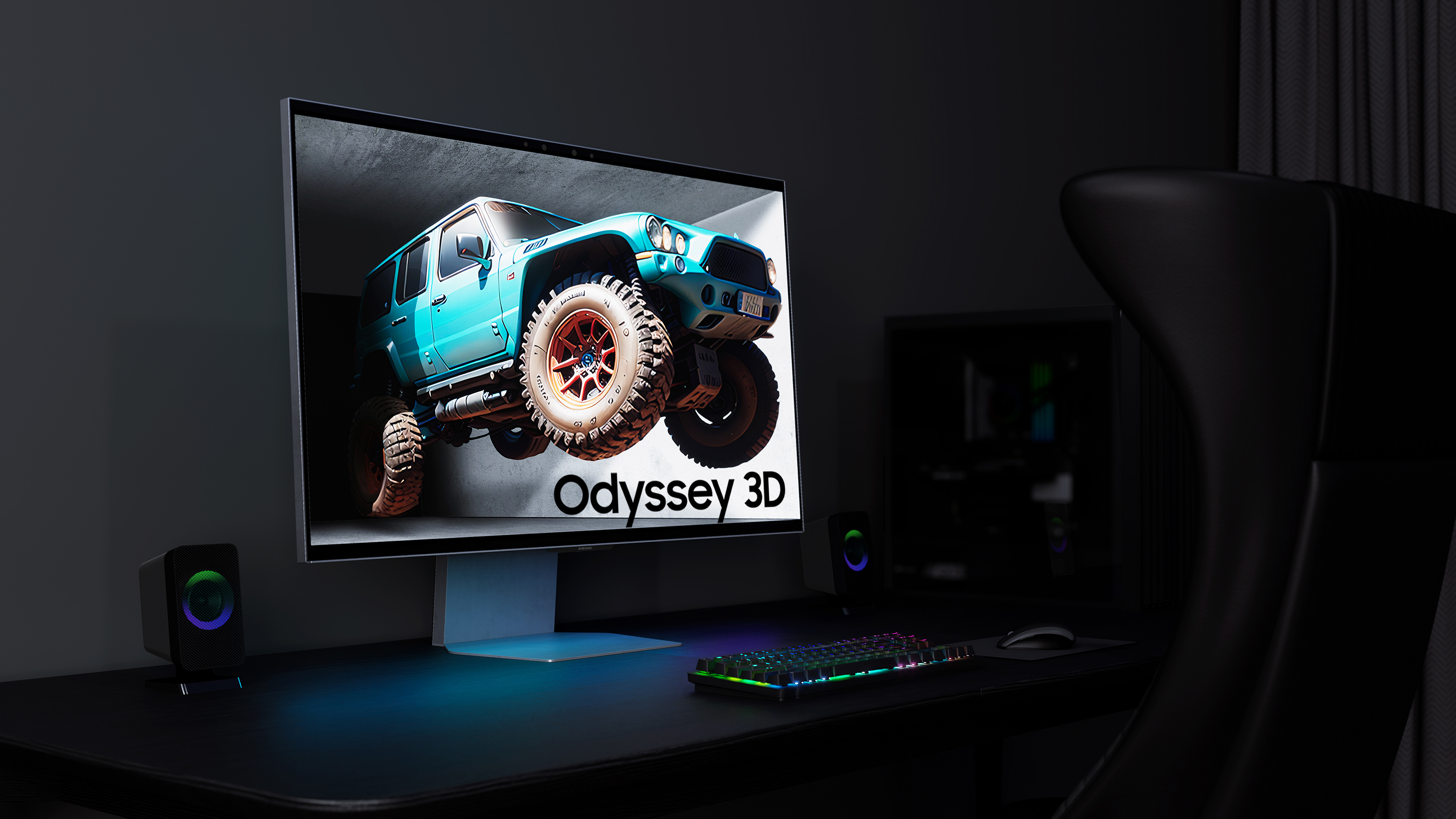 Samsung's glasses-free 4K 3D monitor concept has been turned into a gaming display you can actually buy