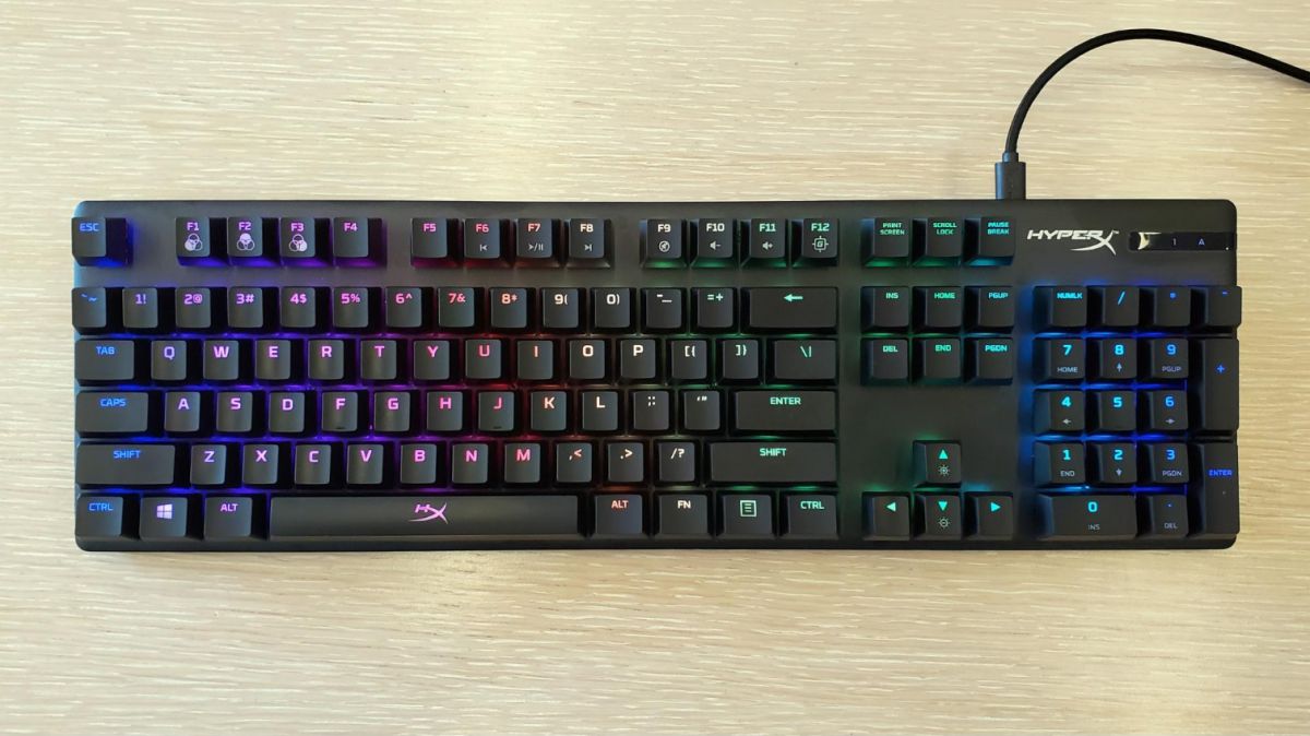 Best Mainstream Gaming Keyboard: HyperX Alloy Origins