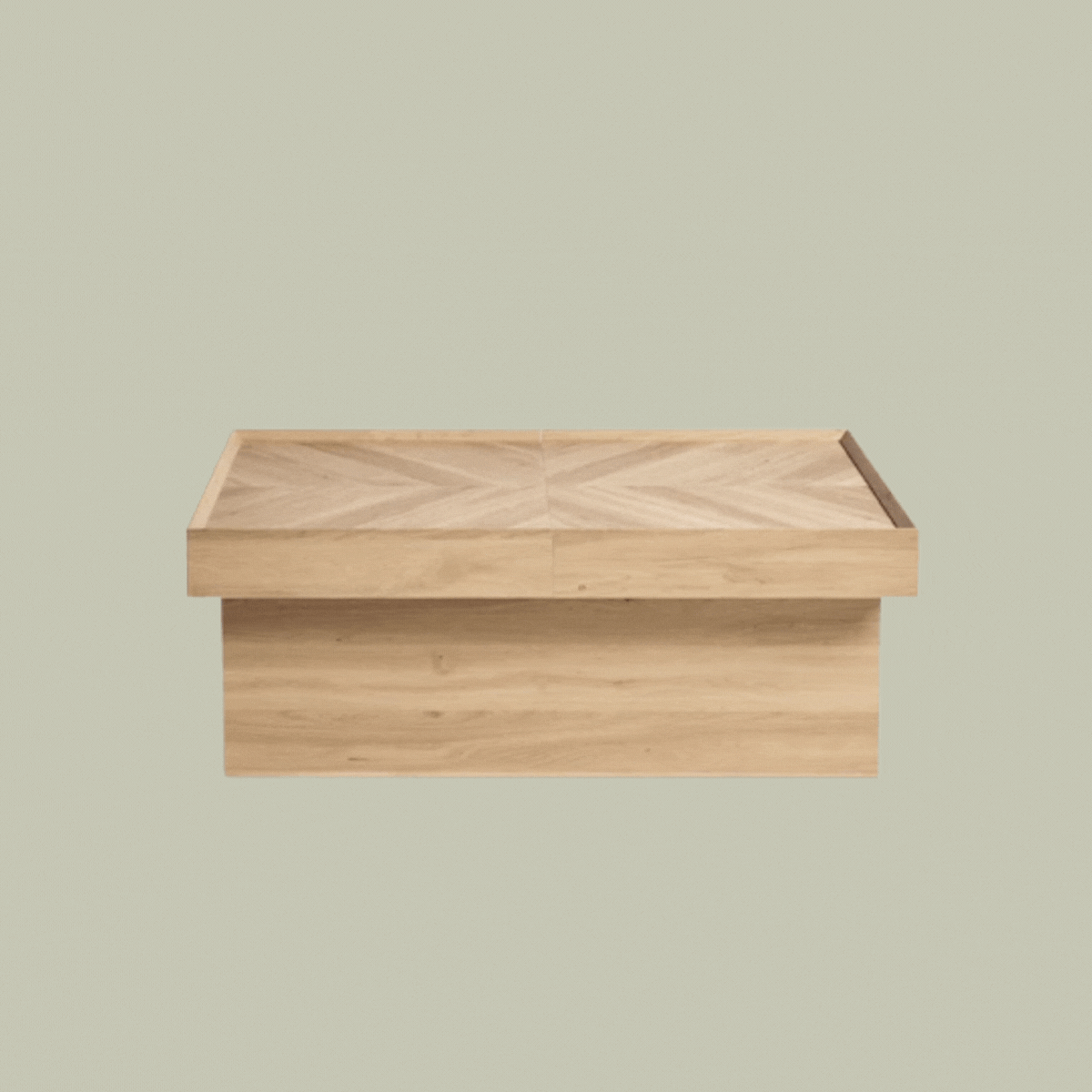 Next, Light Natural Hayford Oak Effect Coffee Table
