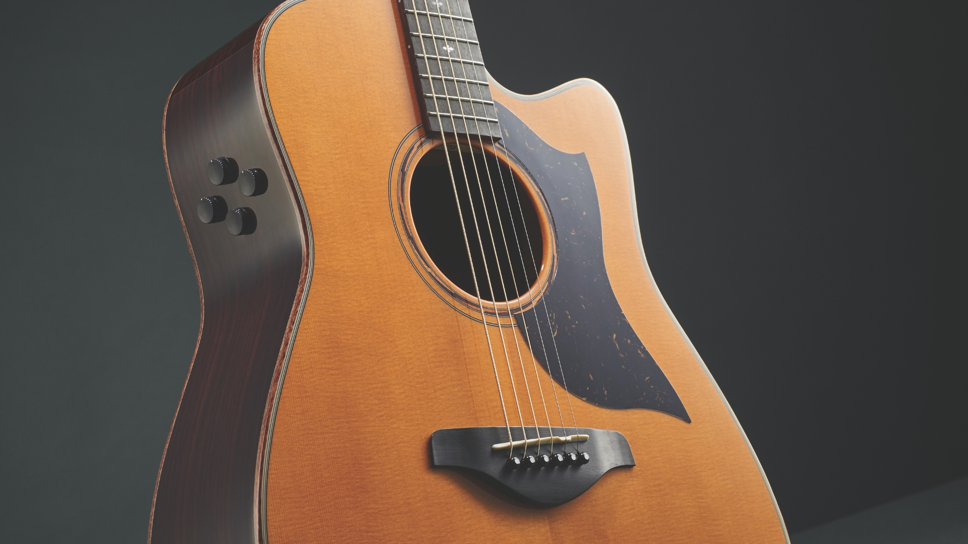 A Yamaha A5R ARE acoustic electric