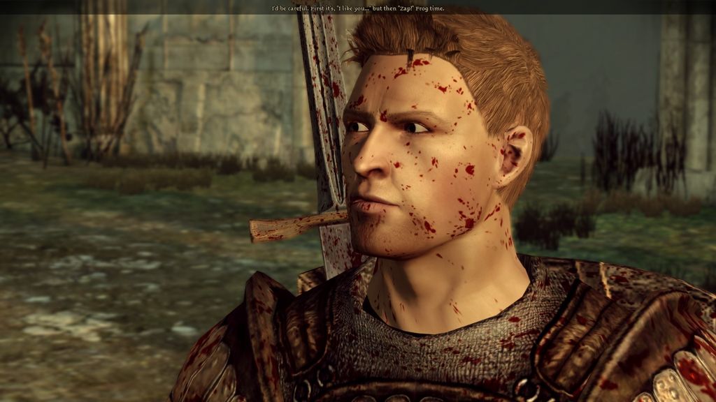 Dragon Age: Origins Alistair frog time