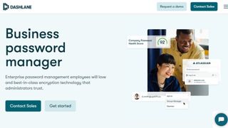 Dashlane website screenshot.
