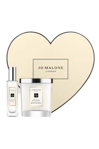 Jo Malone Peony & Blush Suede Heart Box Gift Set - galentine's day gift ideas