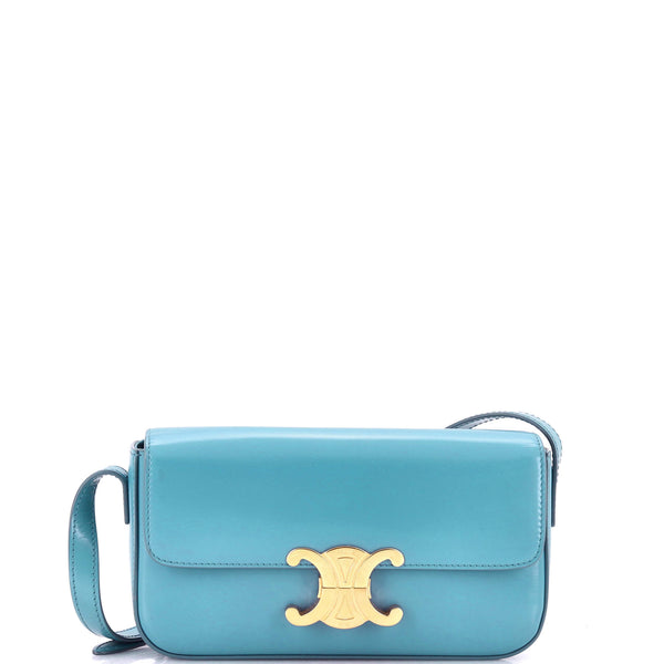 Triomphe East-West Shoulder Bag Smooth Calfskin