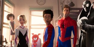 The cast of Spider-Man: Into the Spider-Verse