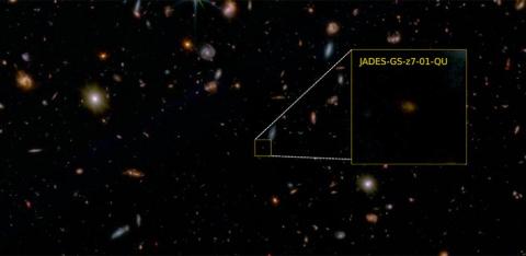 Oldest 'dead' galaxy ever seen defies current models of the ancient universe