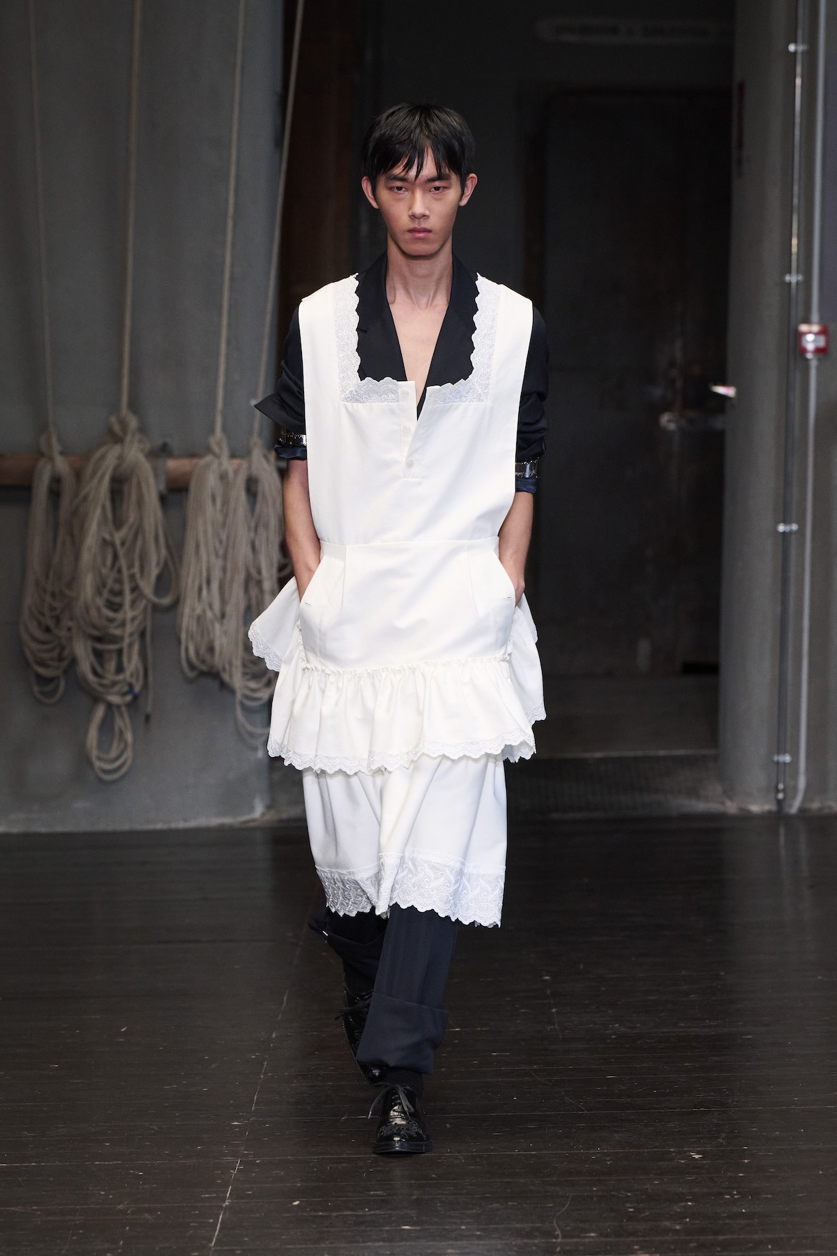 Simone Rocha S/S 2027 runway show at Pitti Uomo