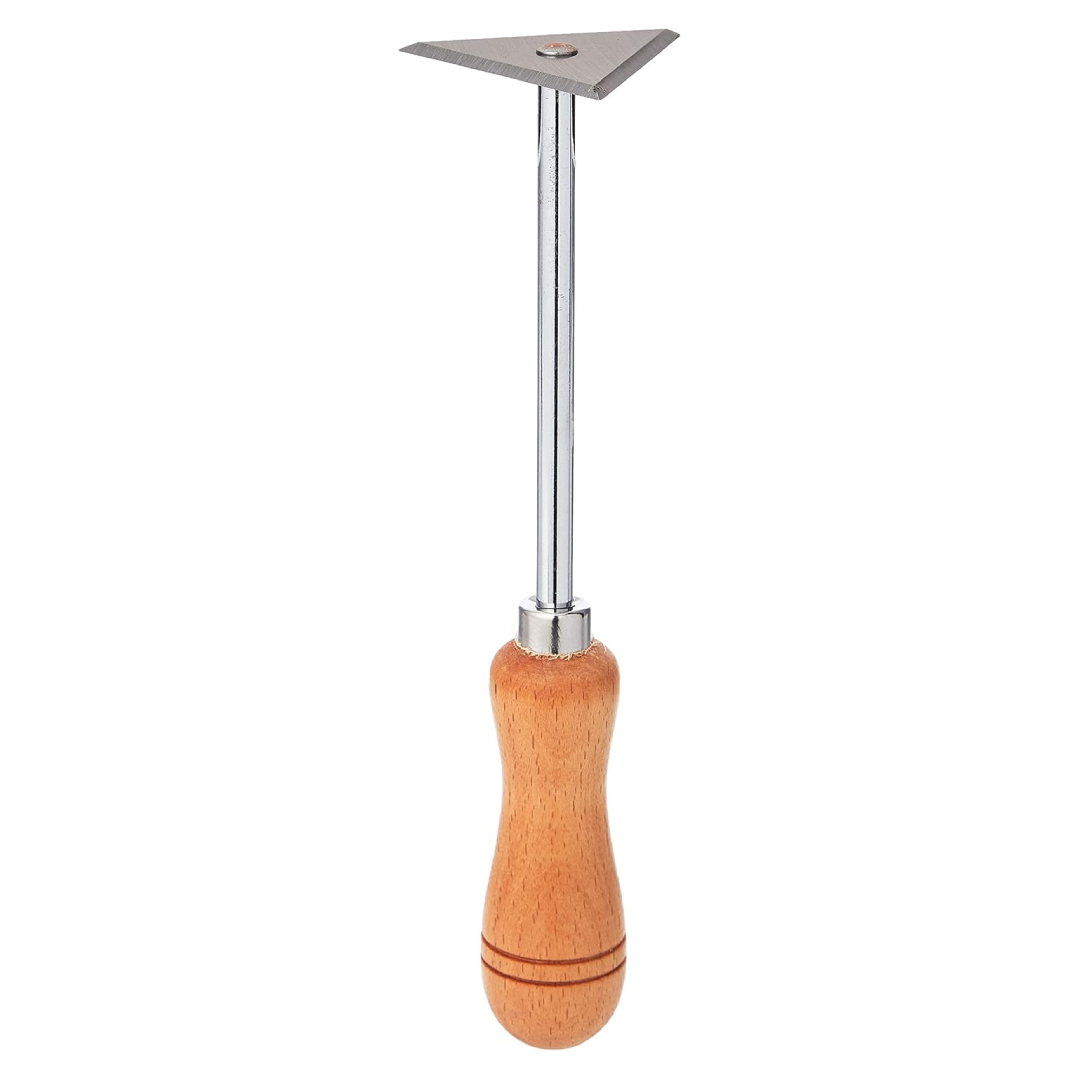 shave hook with wooden handle