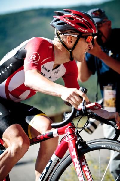 Levi Leipheimer (Radioshack) could only manage sixth place