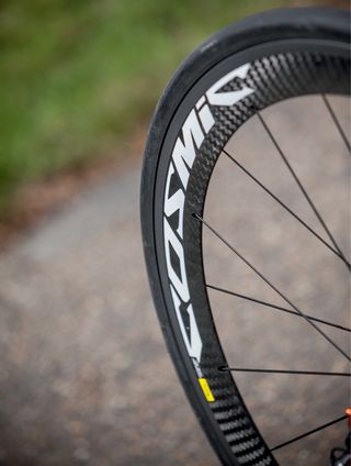 Mavic deep section hoops purr at pace