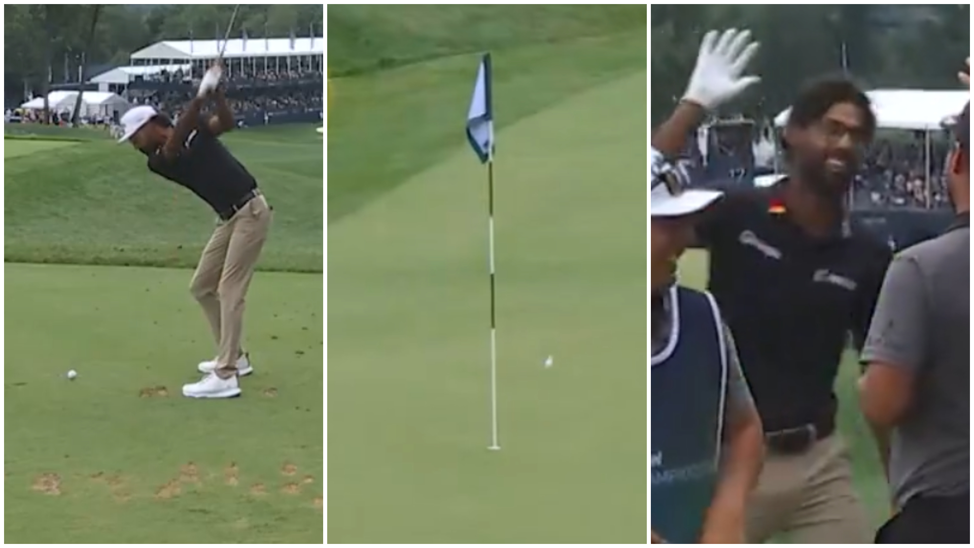 Images of Askhay Bhatia at the BMW Championship 