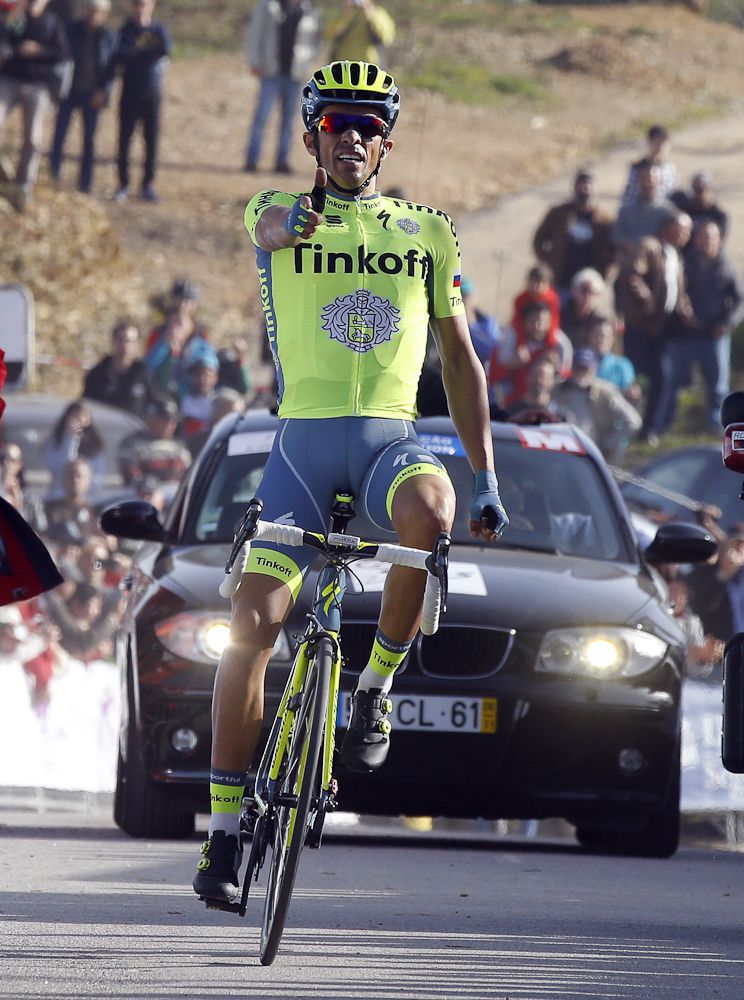 Alberto Contador wins the final stage at Volta ao Algarve