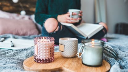 woman with candles, do candles expire