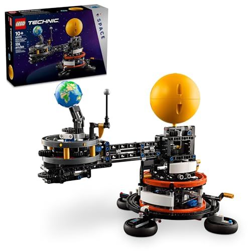 Technic Planet Earth and Moon in Orbit