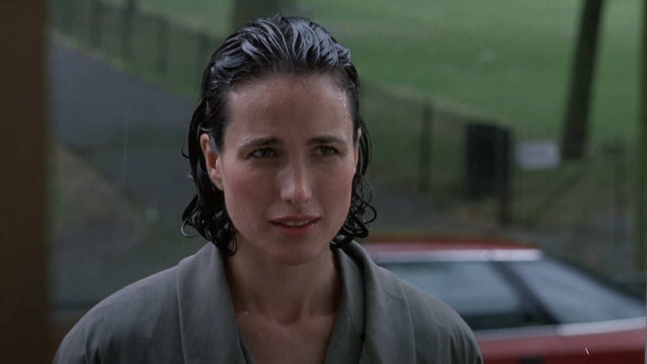 Andie MacDowell in Four Weddings and a Funeral