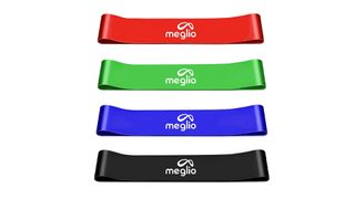Best resitance bands: Meglio Latex Free Resistance Bands