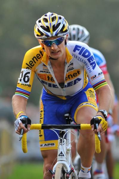Bart Wellens was aggressive all day.