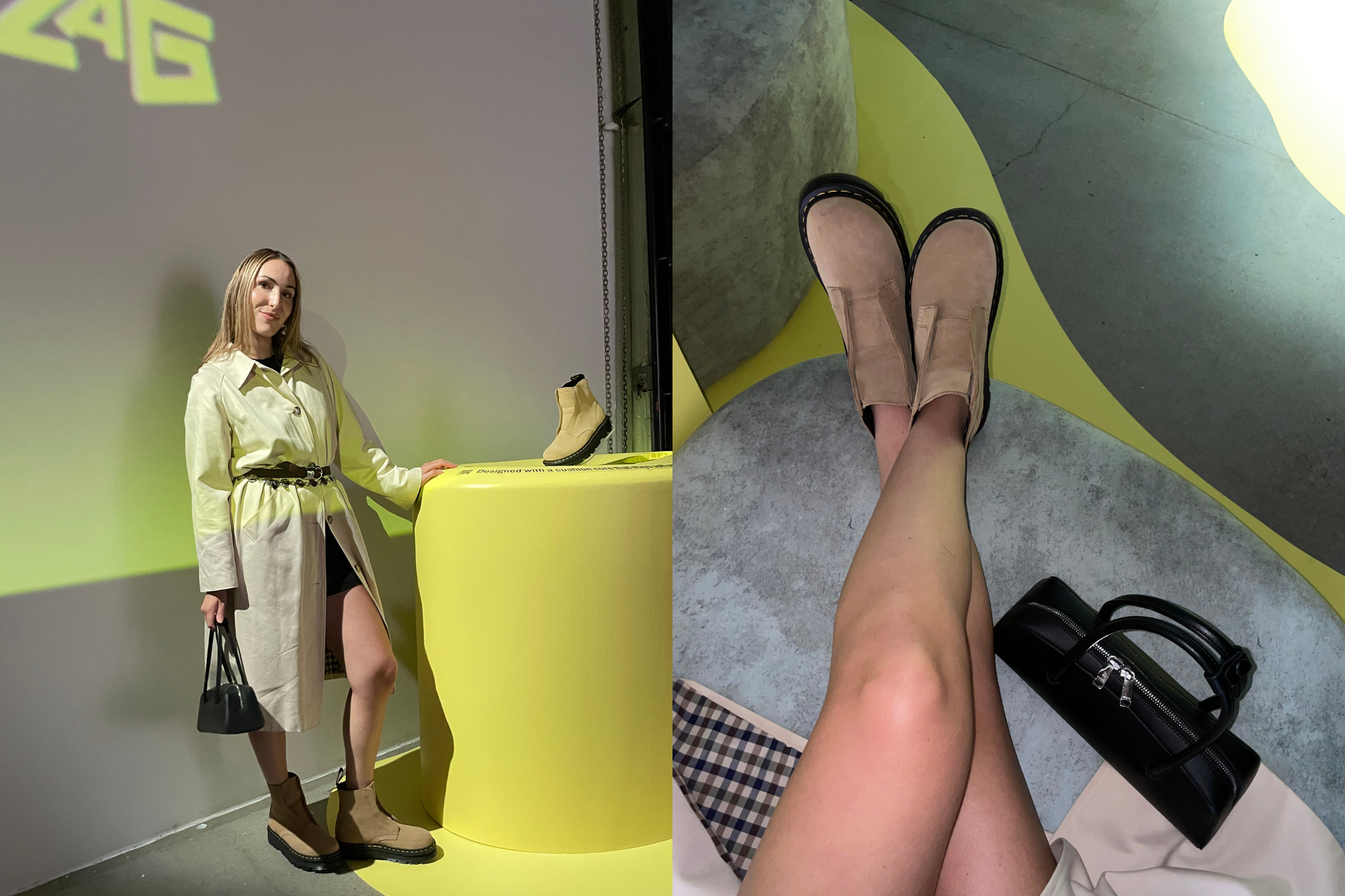 Editor Anna LaPlaca at Dr. Martens event