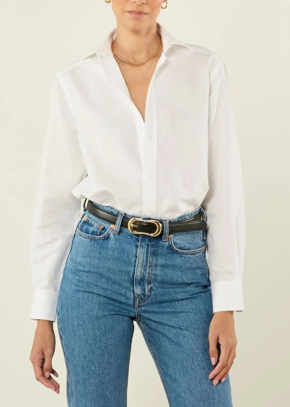 Image of a woman wearing a shirt