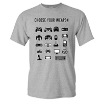 Choose Your Weapon t-shirt | From $8.86 at Amazon