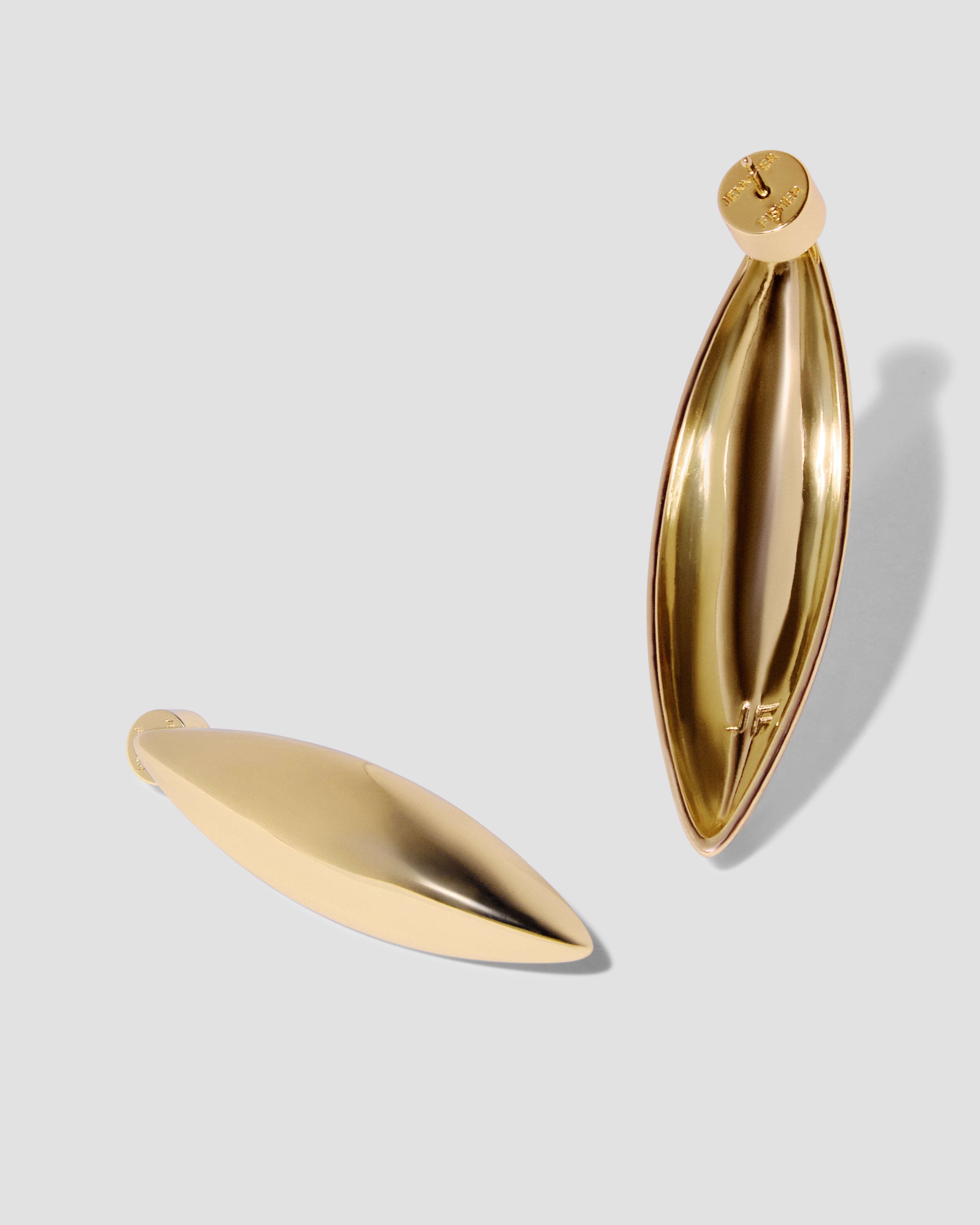Small Puffy Dagger Earrings