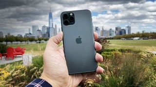 iPhone 11 Pro in New York