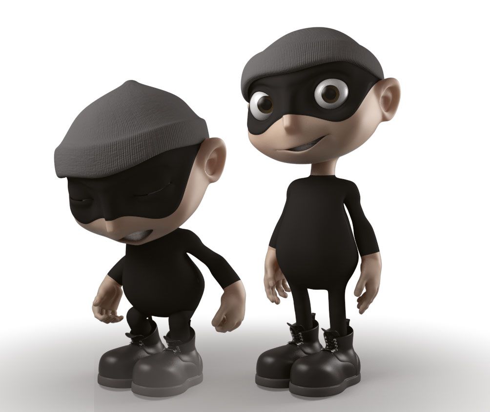 Cartoons aren't like real humans, apply fluidity to their torso too!
