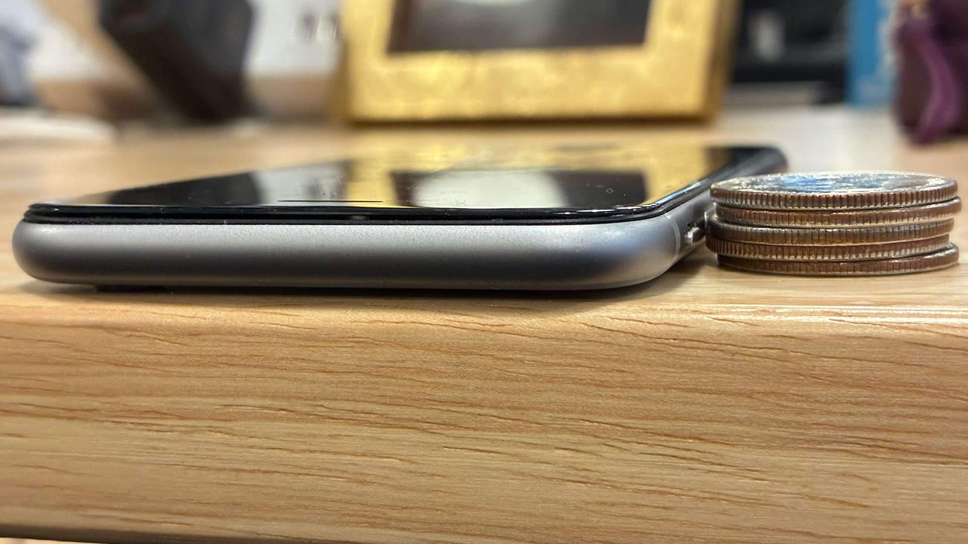 iPhone quarters