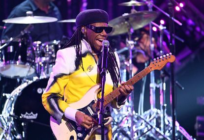 December 31 2023 Nile Rodgers performs during Dick Clarks New Years Rockin Eve with Ryan Seacrest 2024 in Hollywood California Photo by Gilbert FloresPenske Media via Getty Images