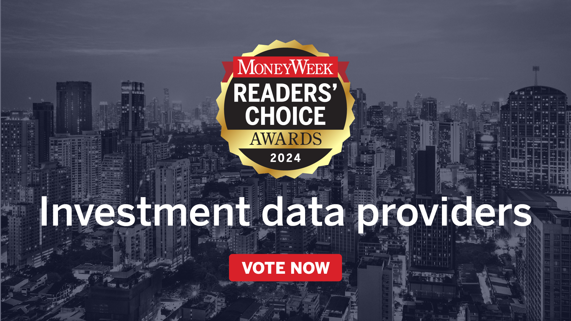 MW Readers' Choice Awards 2024 Investment data providers