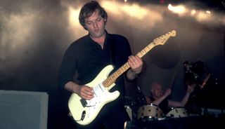 David Gilmour performs at the UIC Pavillion in Chicago, Illinois on June 8, 1984