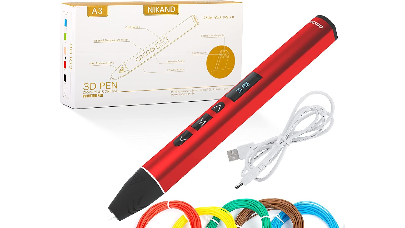 Nickland 3D pen product shot