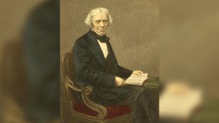 A portrait of Micheal Faraday