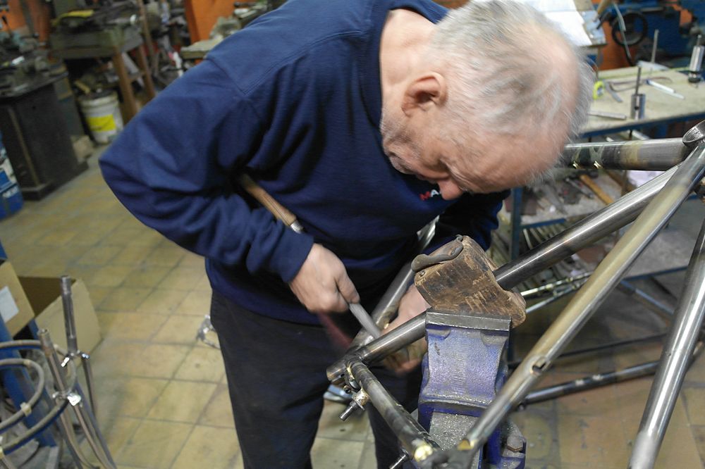 Giuseppe Marinoni is a Canadian frame builder based in Montreal, Canada