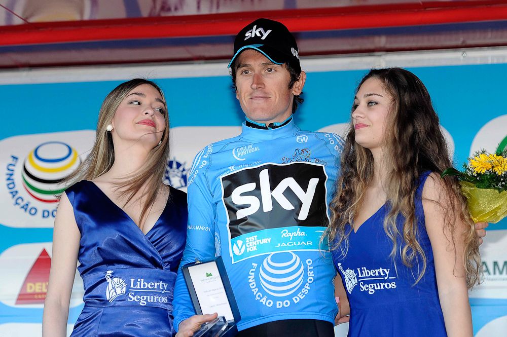 Plenty of podium time today for Thomas.