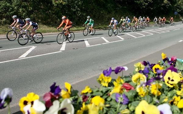 The chase was on in Stoke-on-Trent.