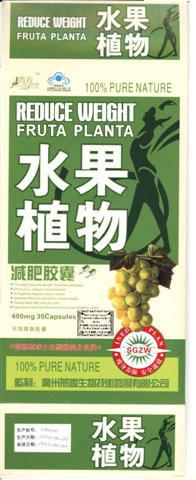 Authentic Formula Fruta Planta.