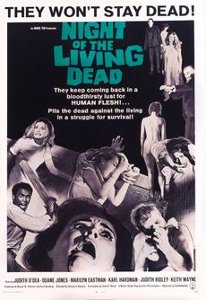 'Night of the Living Dead' poster.