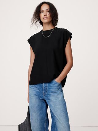 Banana Republic, Essential Silk Top