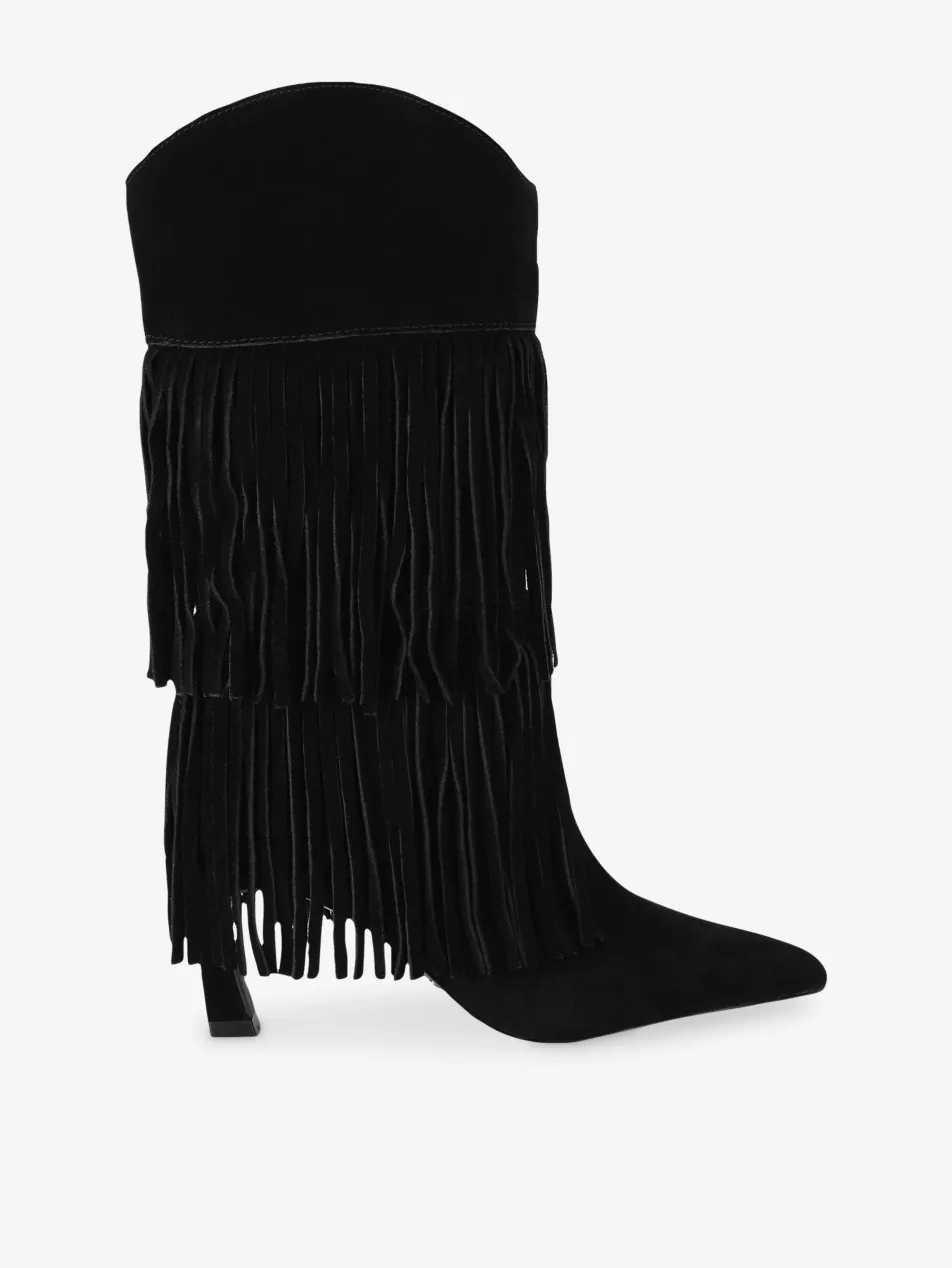 Torch Suede High-Leg Boots - Eur 36 / 3 Uk Women