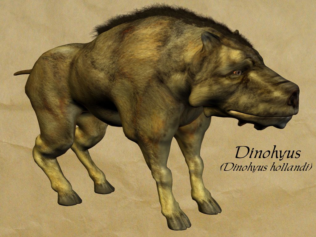 Dinohyus hollandi, hell pig